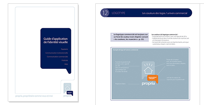 Charte graphique Propria